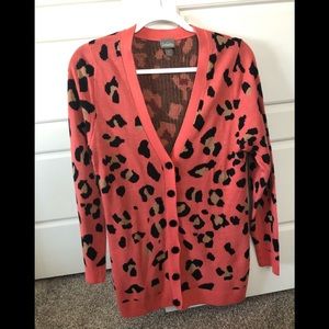 Women’s leopard cardigan